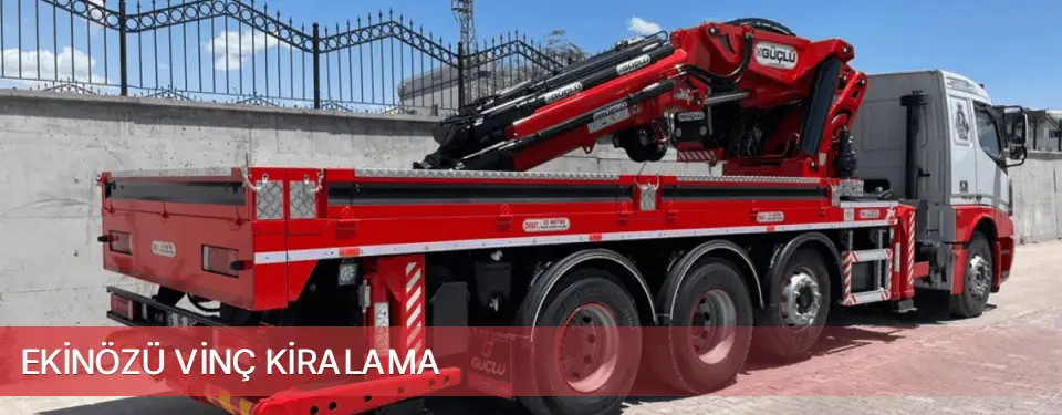 Ekinözü İlçemi Vinç Kiralama
